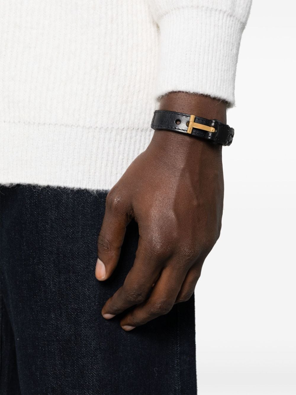 Tom Ford TOM FORD- Leather Bracelet