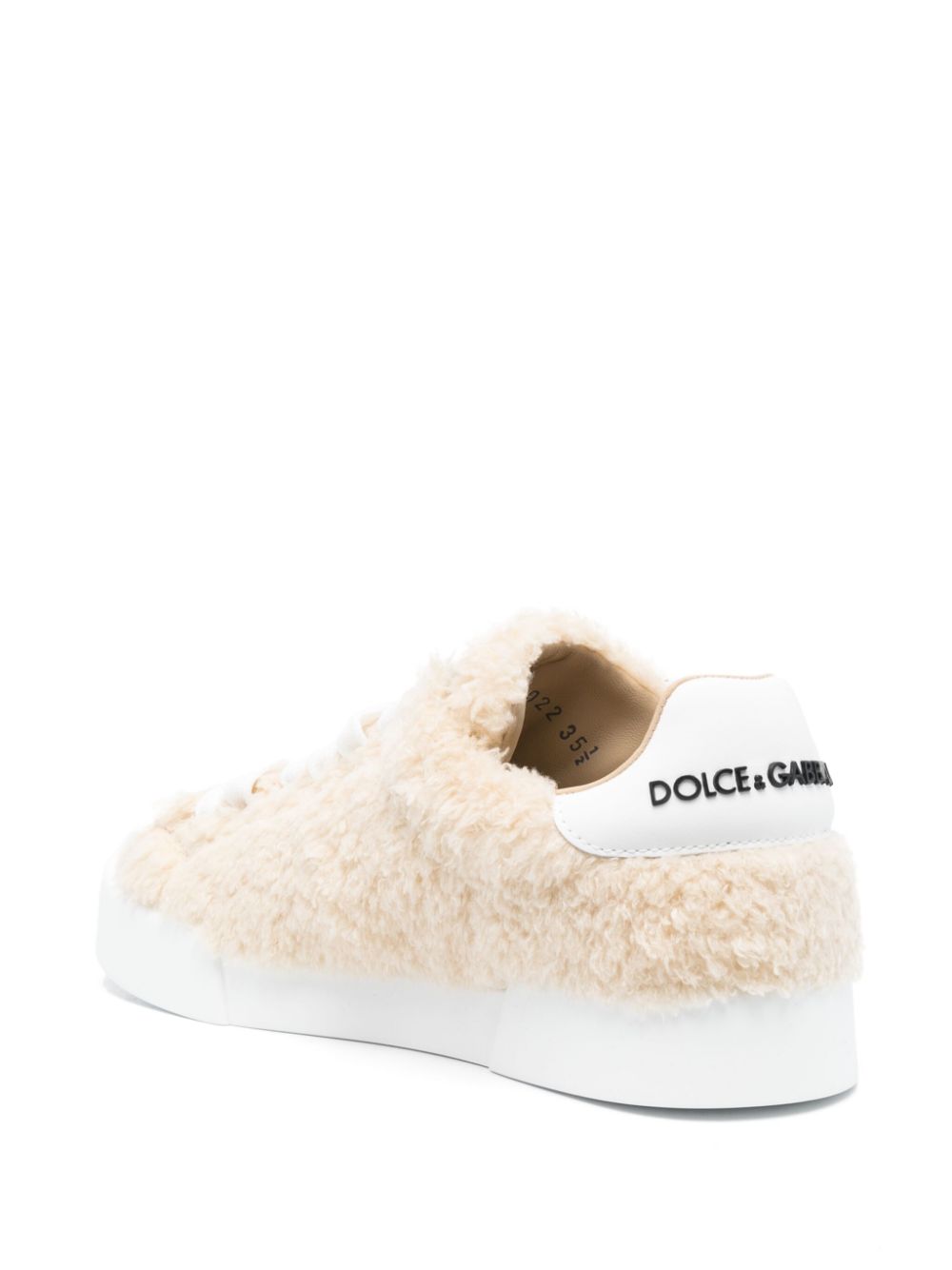 Dolce & Gabbana DOLCE & GABBANA- Portofino Leather Sneakers