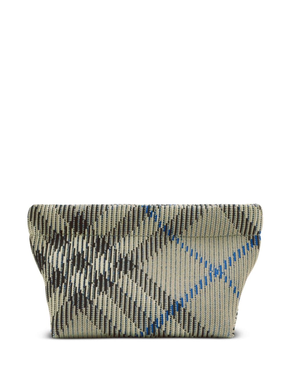 Burberry BURBERRY- Check Knitted Clutch