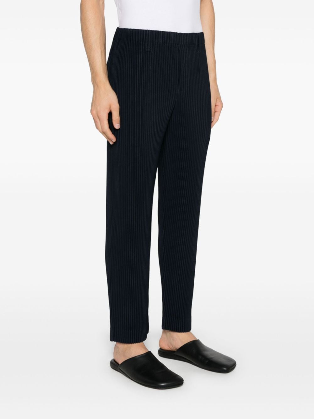  HOMME PLISSE' ISSEY MIYAKE- Pleated Trousers