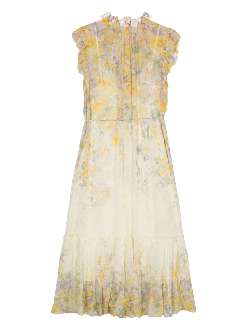 Zimmermann ZIMMERMANN- Floral Print Midi Dress