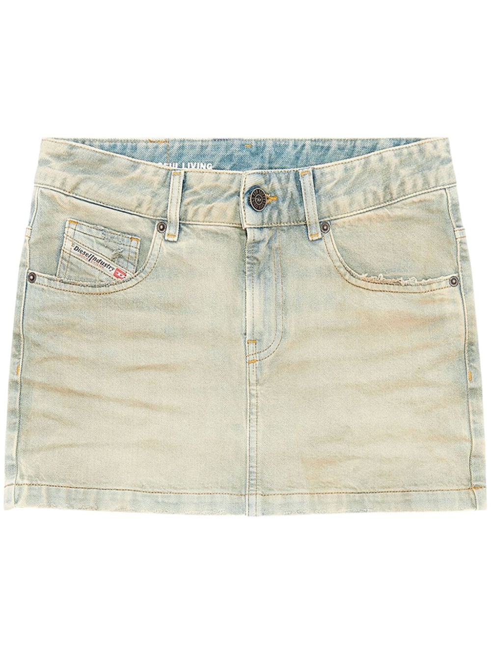 Diesel DIESEL- Denim Mini Skirt