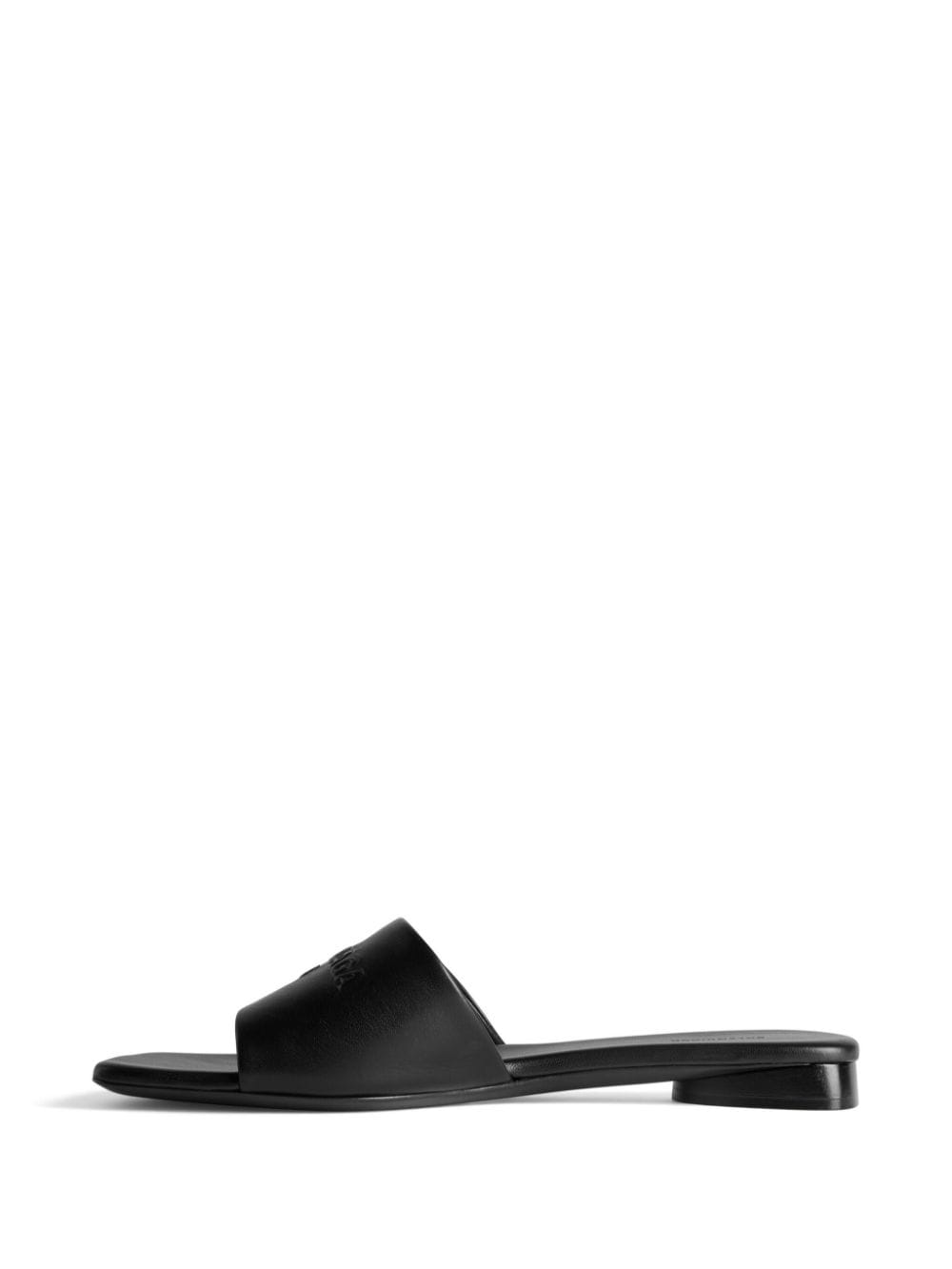 Balenciaga BALENCIAGA- Duty Free Leather Flat Sandals