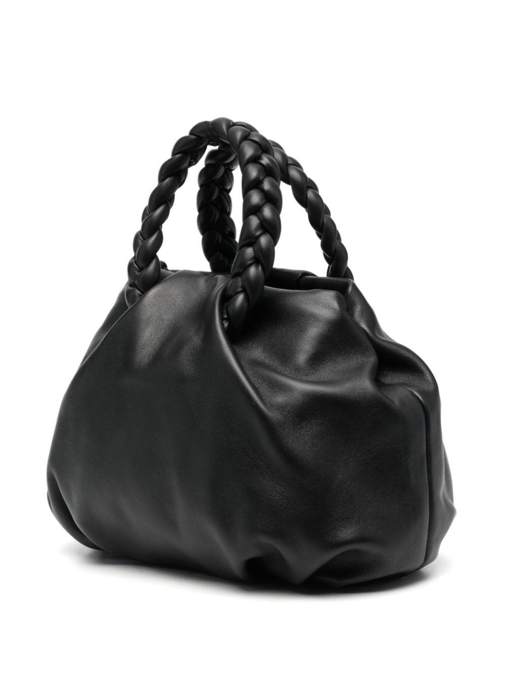 Hereu HEREU- Bombon Braided Handle Leather Handbag