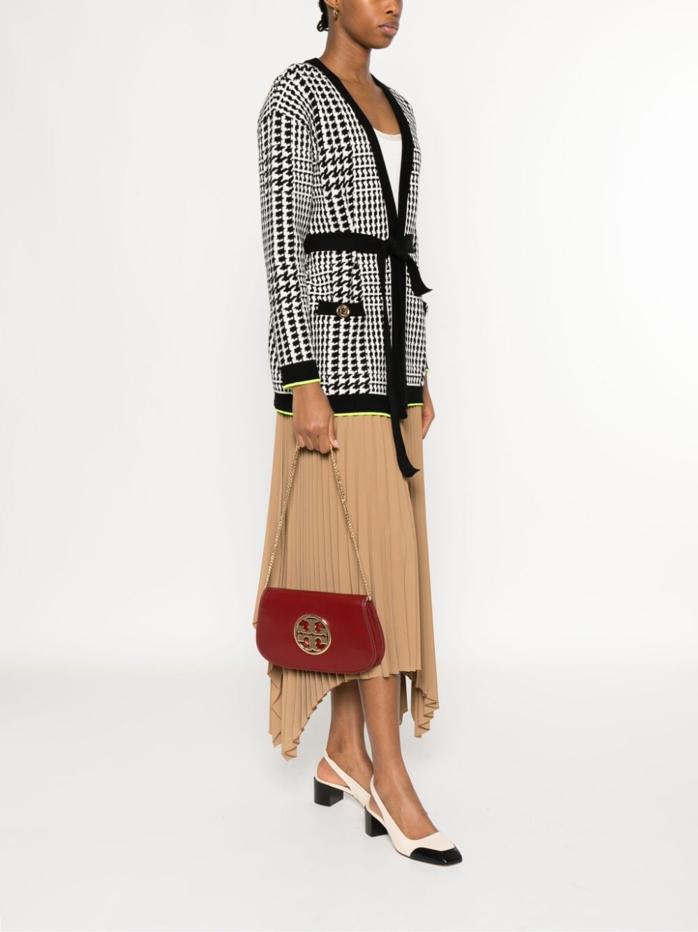 Tory Burch TORY BURCH- Reva Leather Clutch