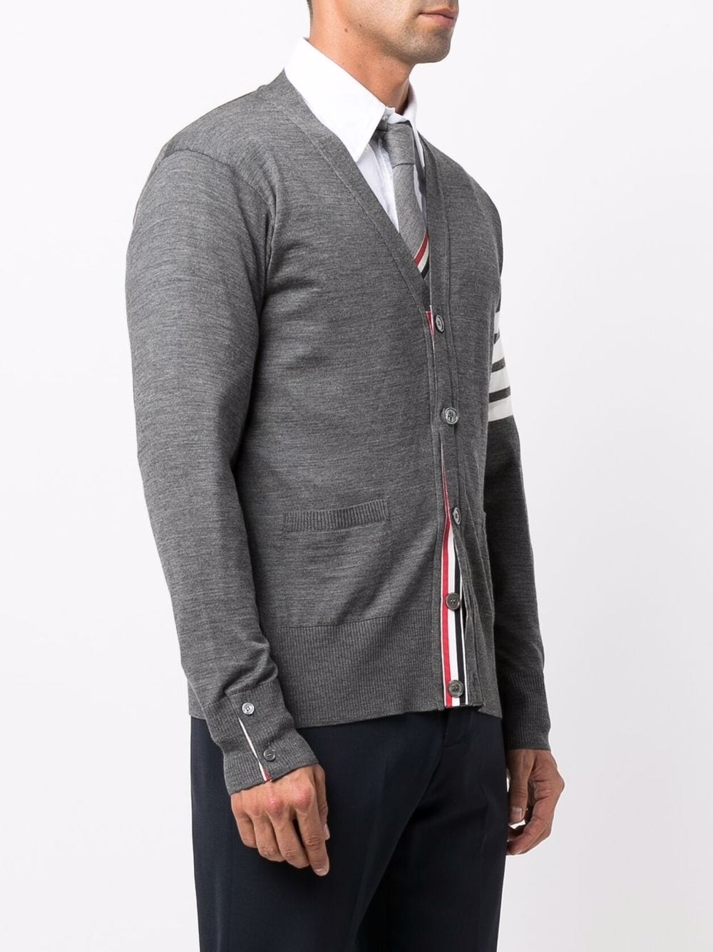 Thom Browne THOM BROWNE- Wool Cardigan