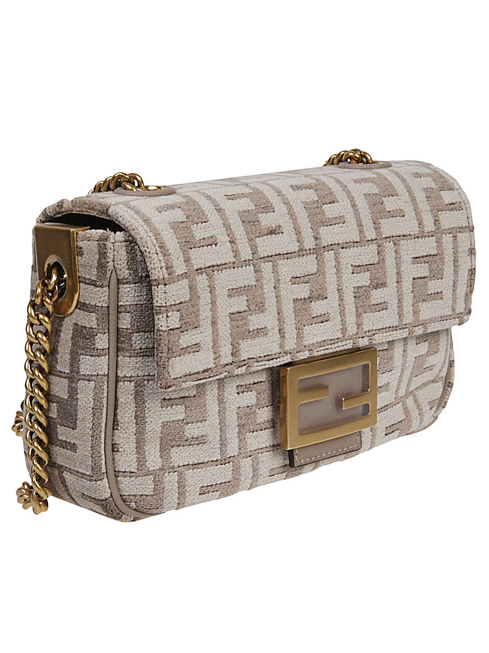 FENDI FENDI- Baguette Chain Midi Shoulder Bag