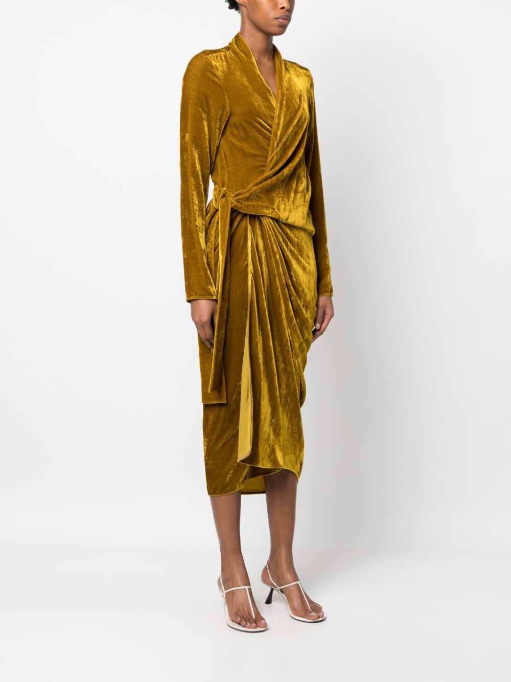 Erika Cavallini ERIKA CAVALLINI- Elodie Wrap Midi Dress