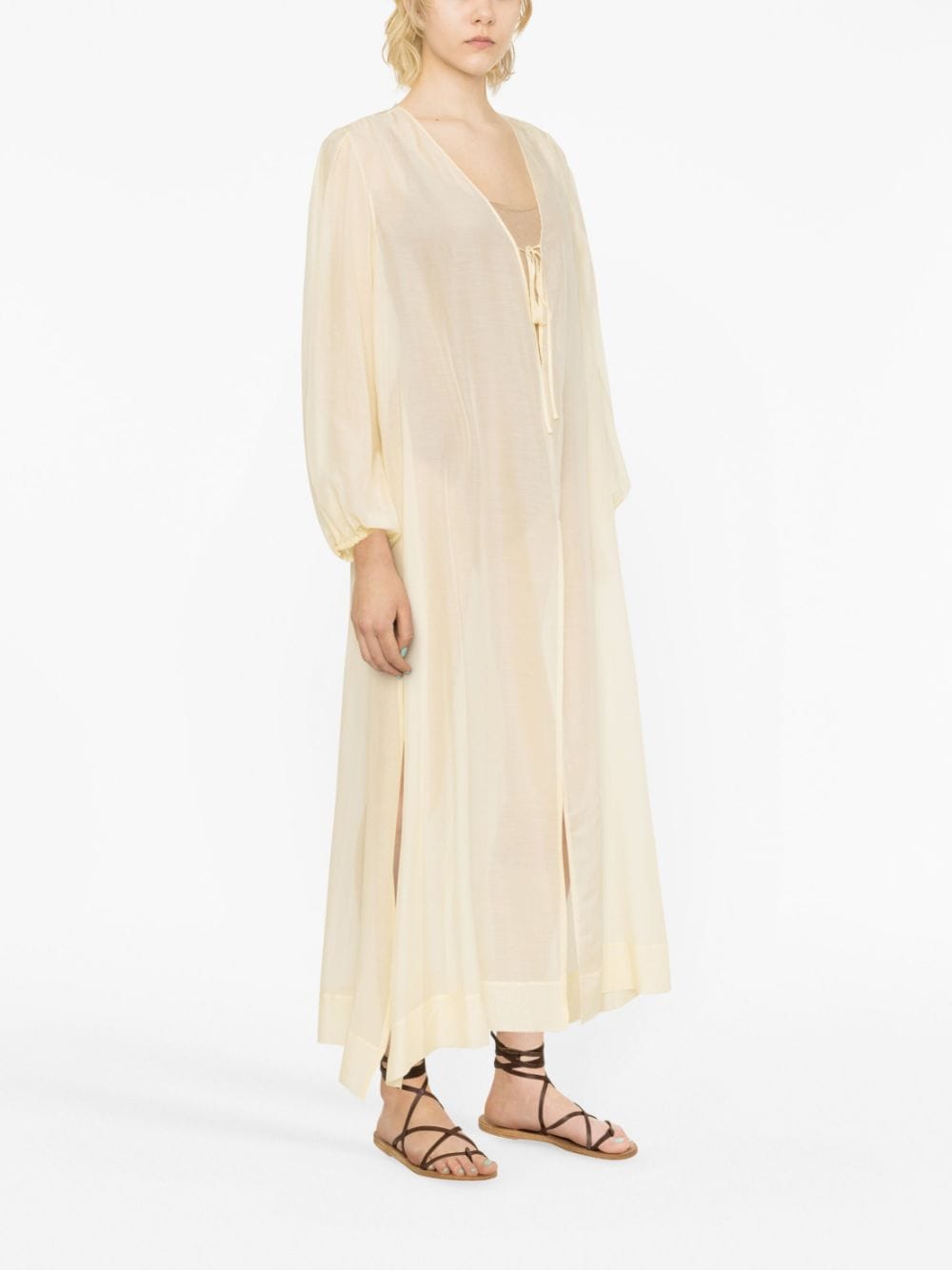 Manebi MANEBI- Goias Silk-cotton Voile Dress