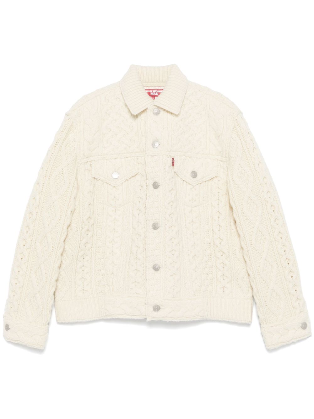 Junya Watanabe JUNYA WATANABE- Wool Knitted Jacket