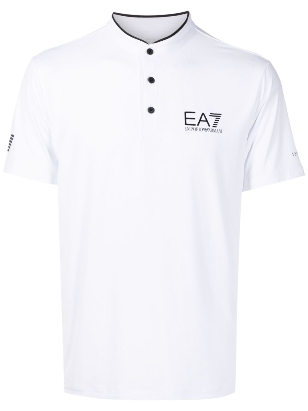 EA7 EA7- Logo Nylon Polo Shirt