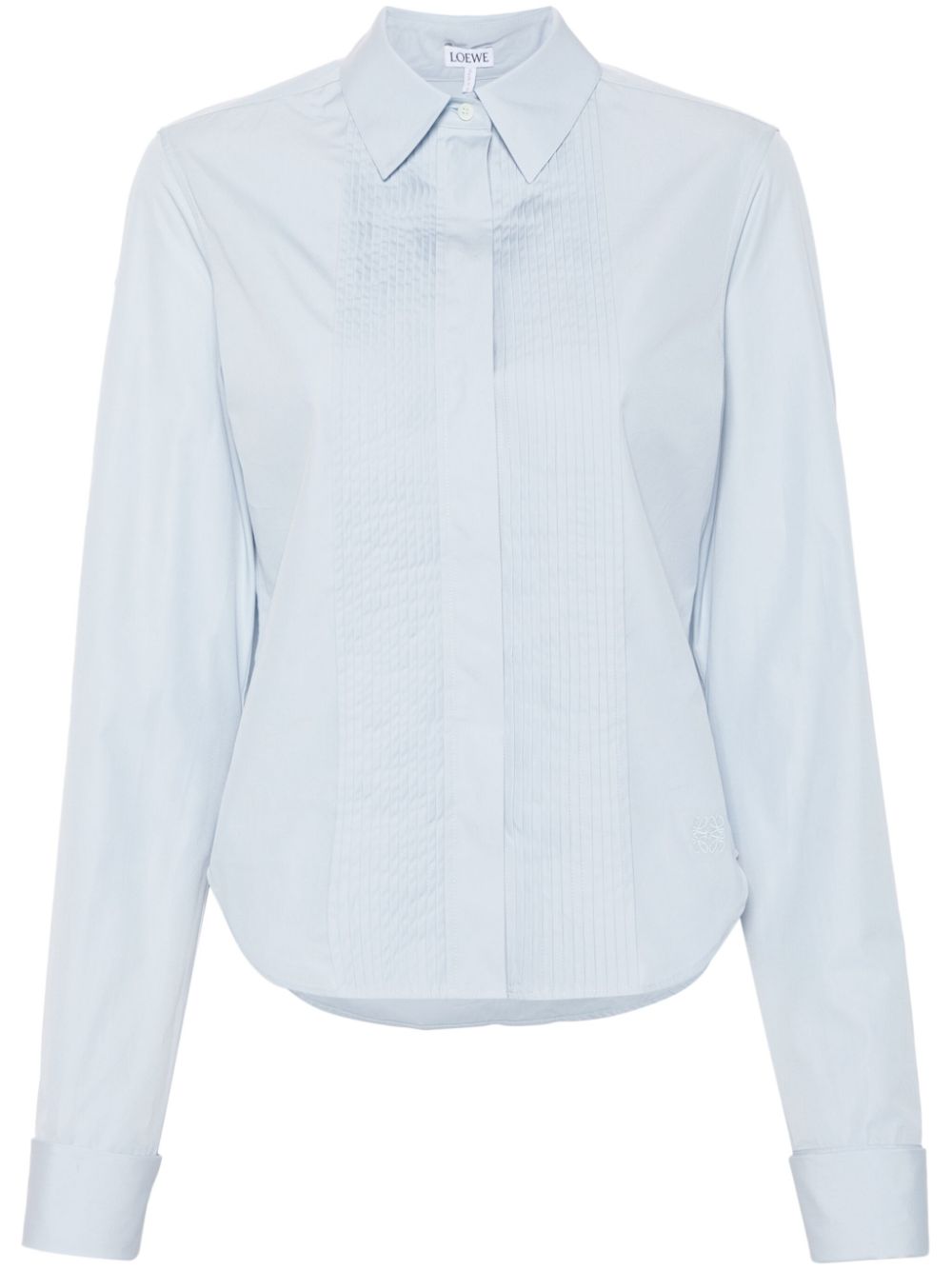 Loewe LOEWE- Pleated Cotton Shirt