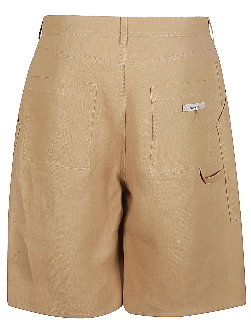 FENDI FENDI- Cotton Bermuda Shorts