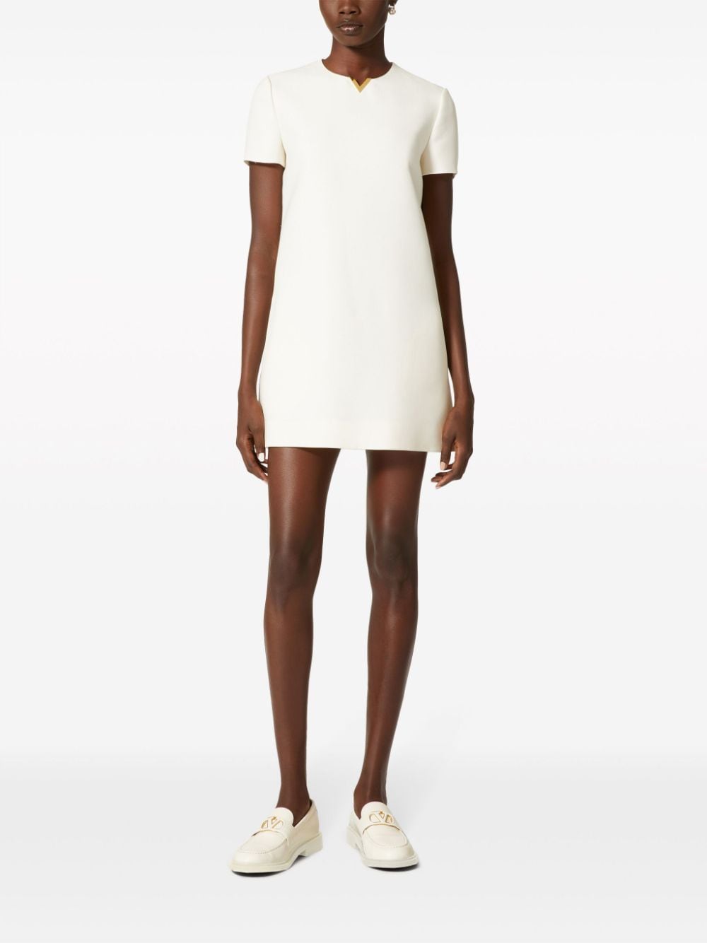 Valentino VALENTINO- Wool And Silk Blend Mini Dress