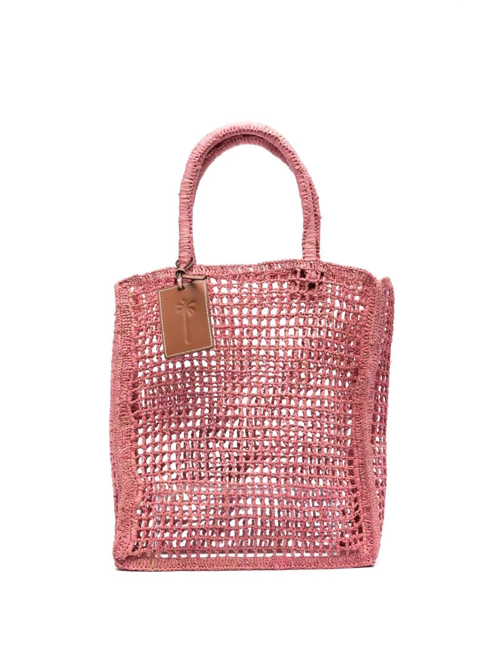 Manebi MANEBI- Net Raffia Handbag