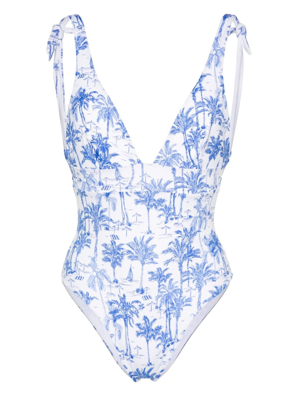 Mc2 Saint Barth MC2 SAINT BARTH- One-piece Swimsuit With Print