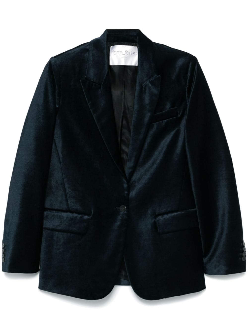 Forte Forte FORTE FORTE- Velvet Single-breasted Jacket