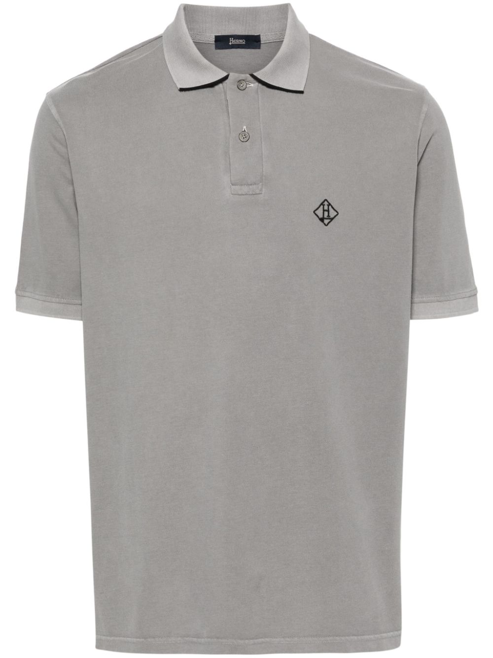 Herno HERNO- Logo Cotton Polo Shirt