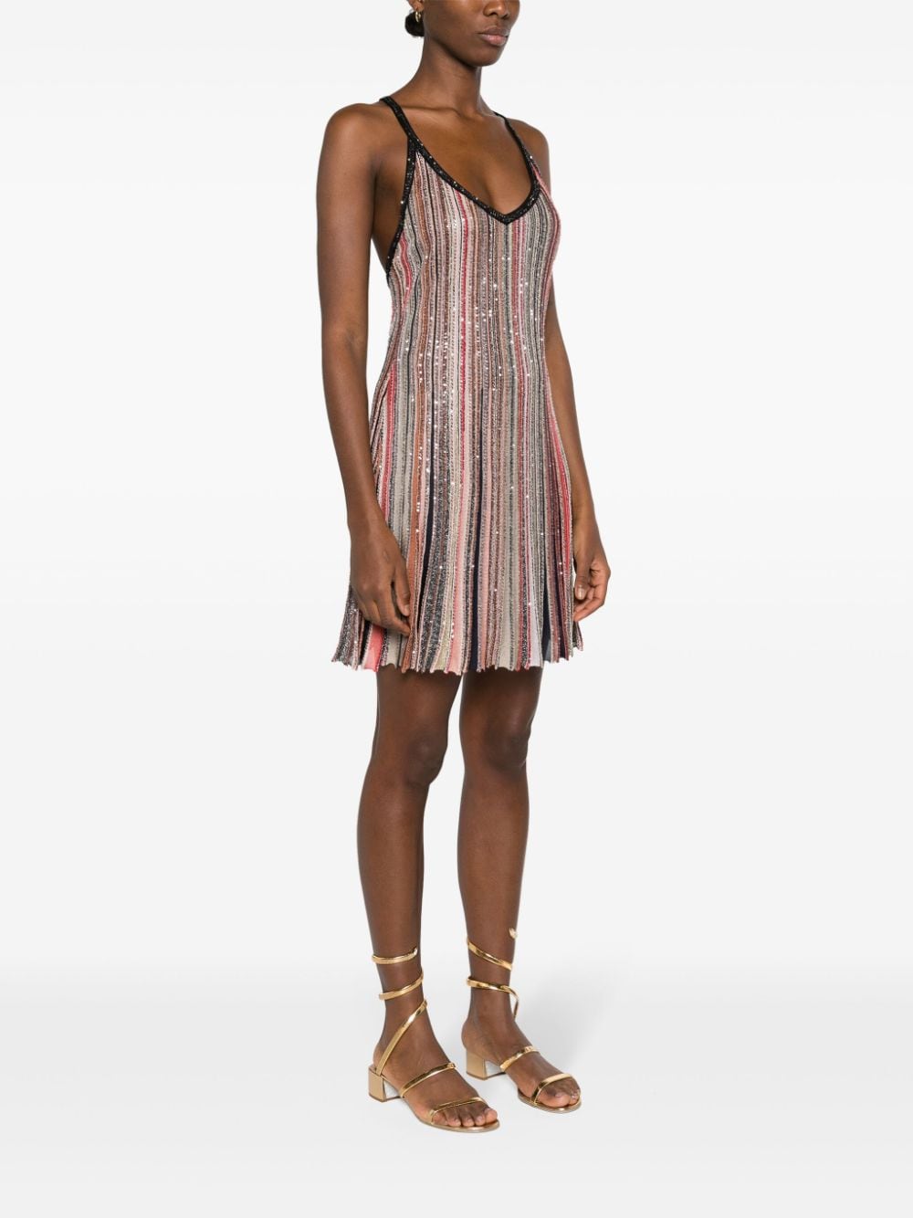 Missoni MISSONI- Striped Short Dress