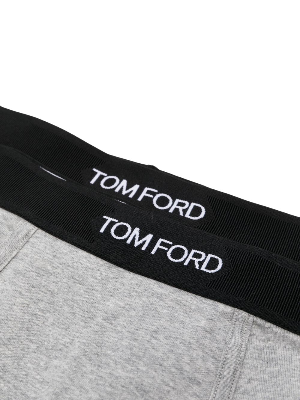 Tom Ford TOM FORD- Logo Cotton Boxer Briefs