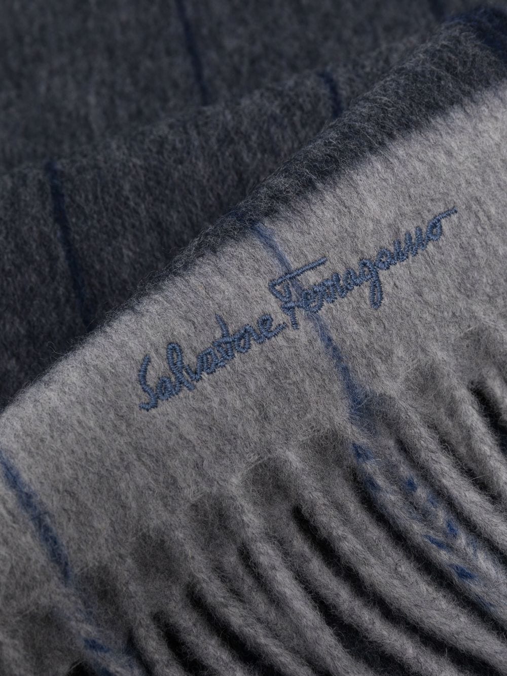 Ferragamo FERRAGAMO- Wool And Cashmere Blend Scarf