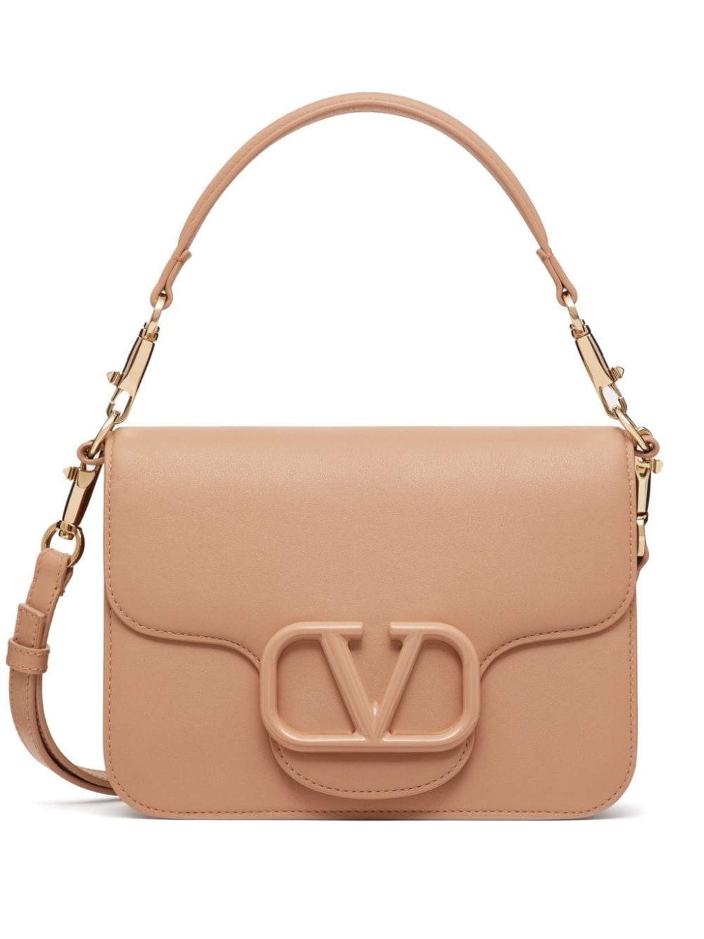 VALENTINO GARAVANI VALENTINO GARAVANI- Locò Leather Shoulder Bag