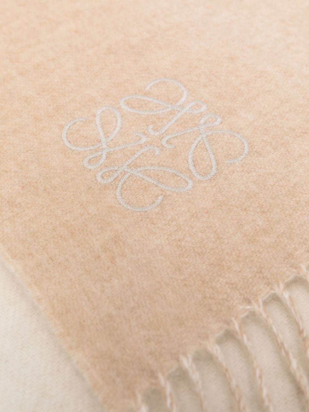 Loewe LOEWE- Anagram Cashmere Blend Scarf