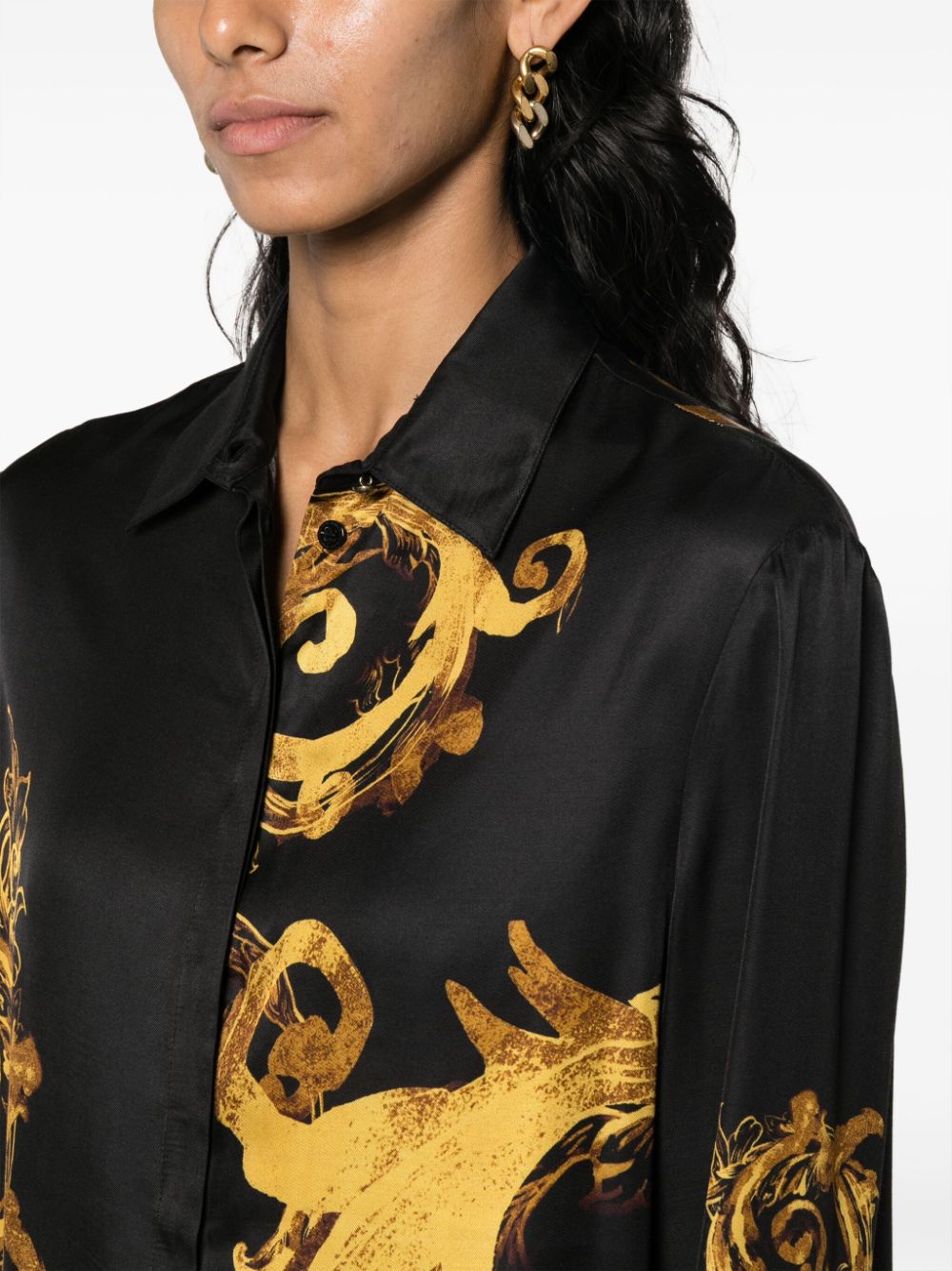 Versace Jeans Couture VERSACE JEANS COUTURE- Shirt With Print