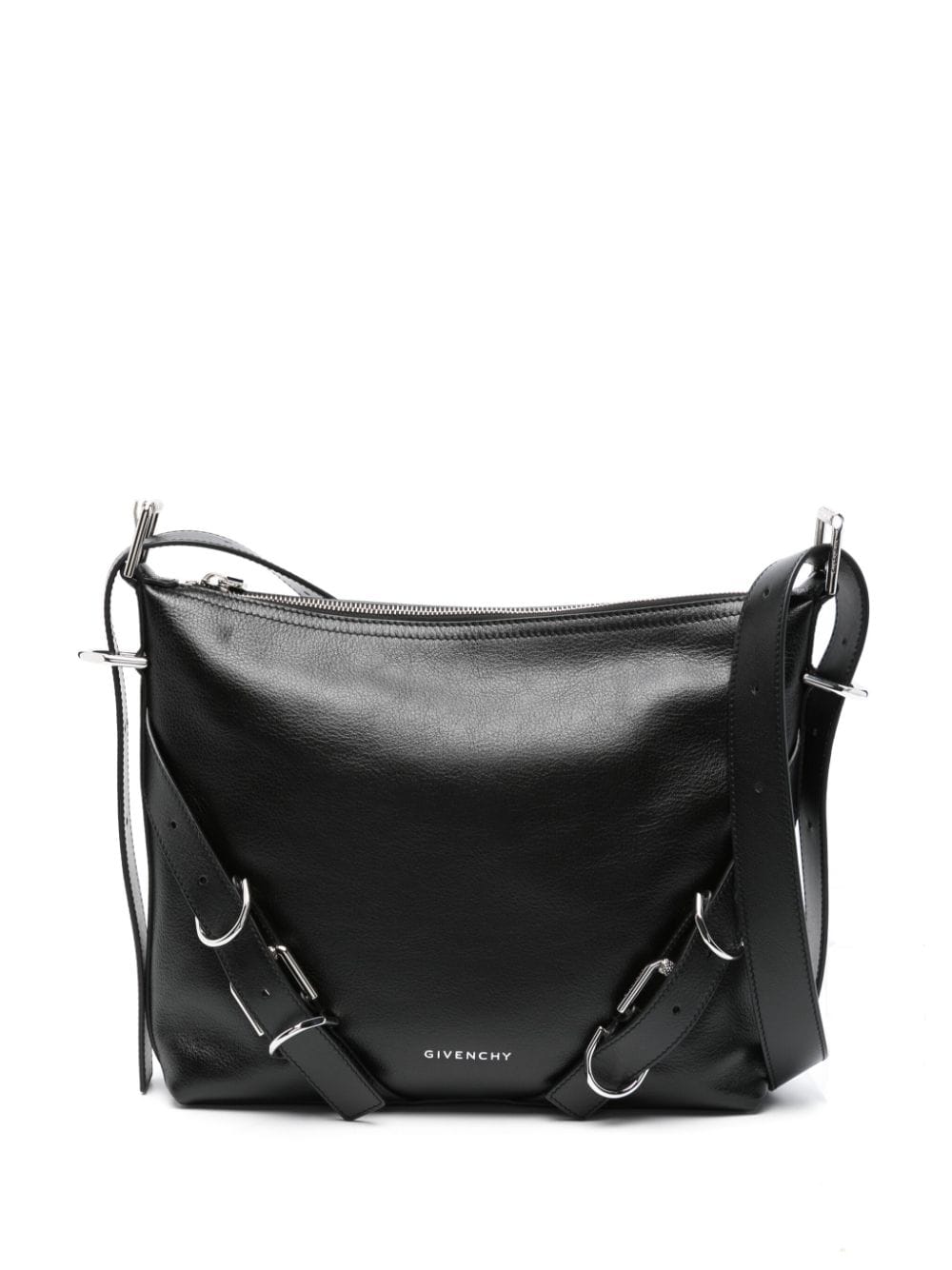 Givenchy GIVENCHY- Voyou Leather Crossbody Bag