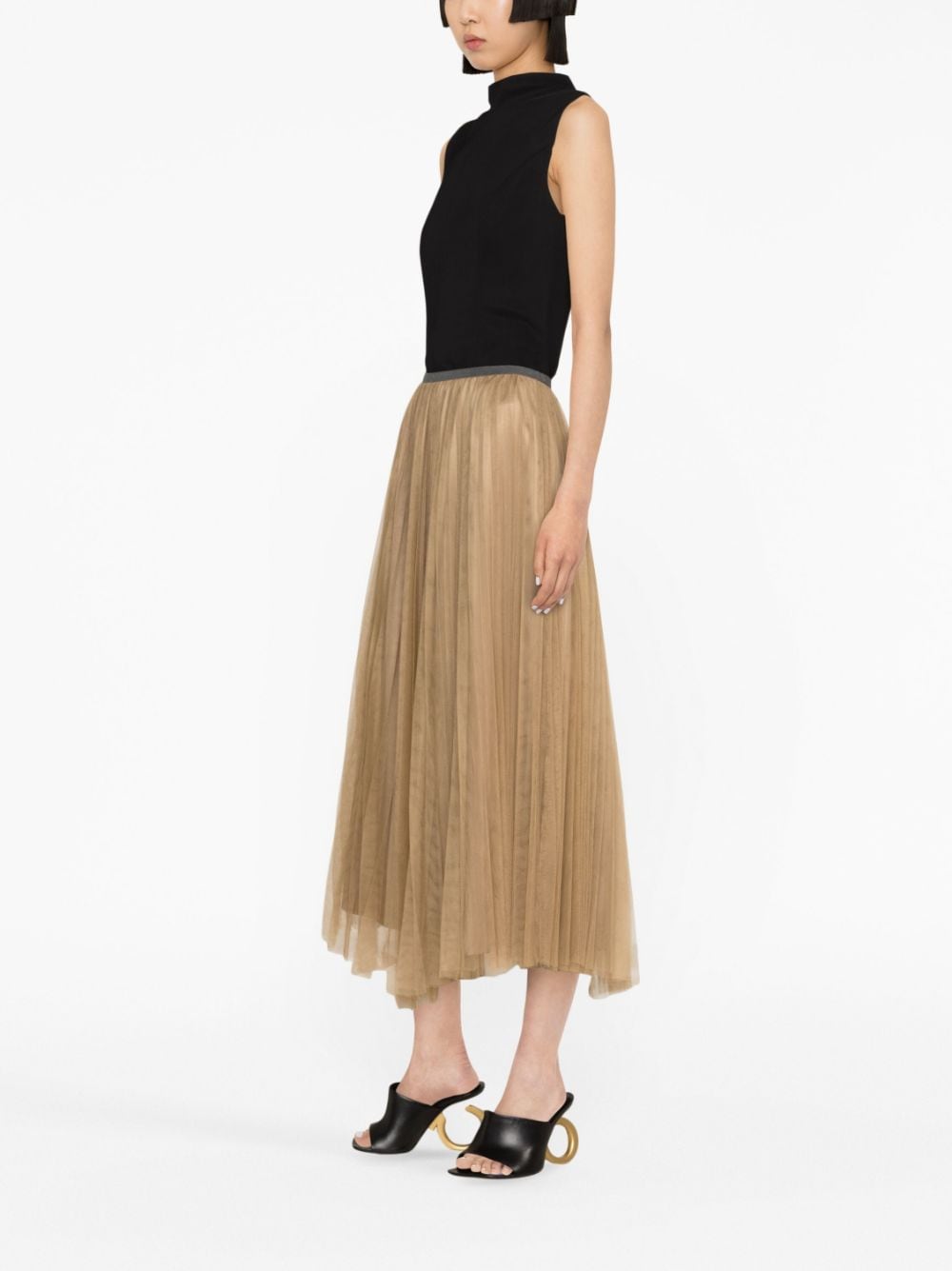 Fabiana Filippi FABIANA FILIPPI- Long Pleated Skirt