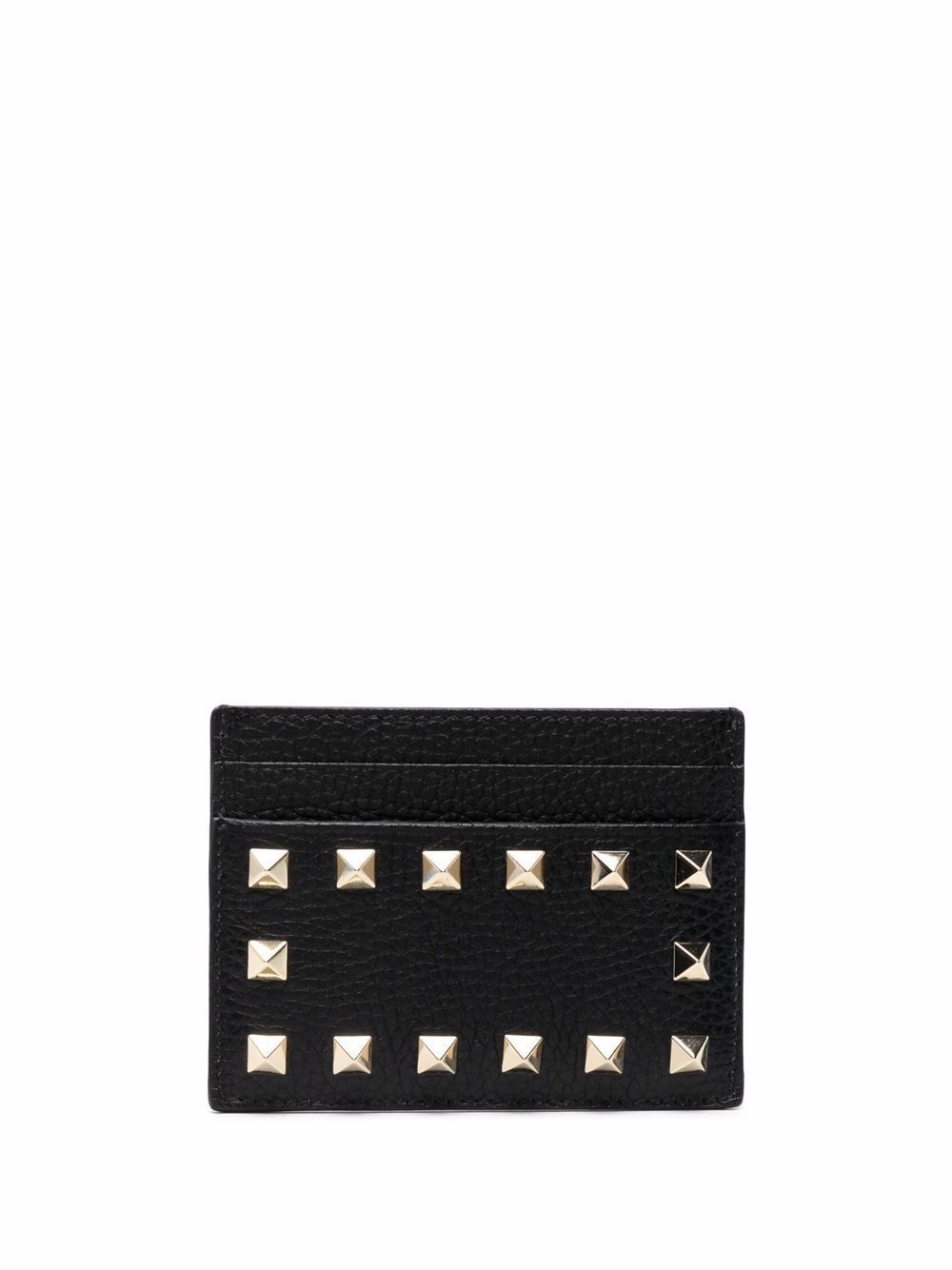 VALENTINO GARAVANI VALENTINO GARAVANI- Rockstud Leather Card Case