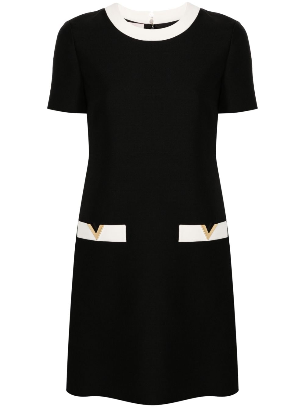Valentino VALENTINO- Wool And Silk Blend Shoert Dress