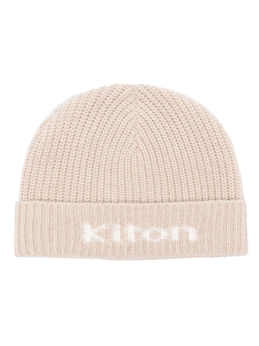 Kiton KITON- Logo Cashmere Beanie