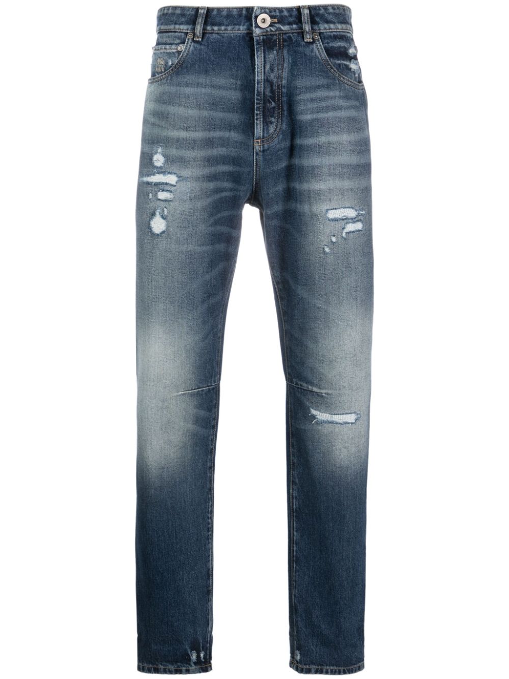 Brunello Cucinelli BRUNELLO CUCINELLI- Leisure Fit Denim Jeans