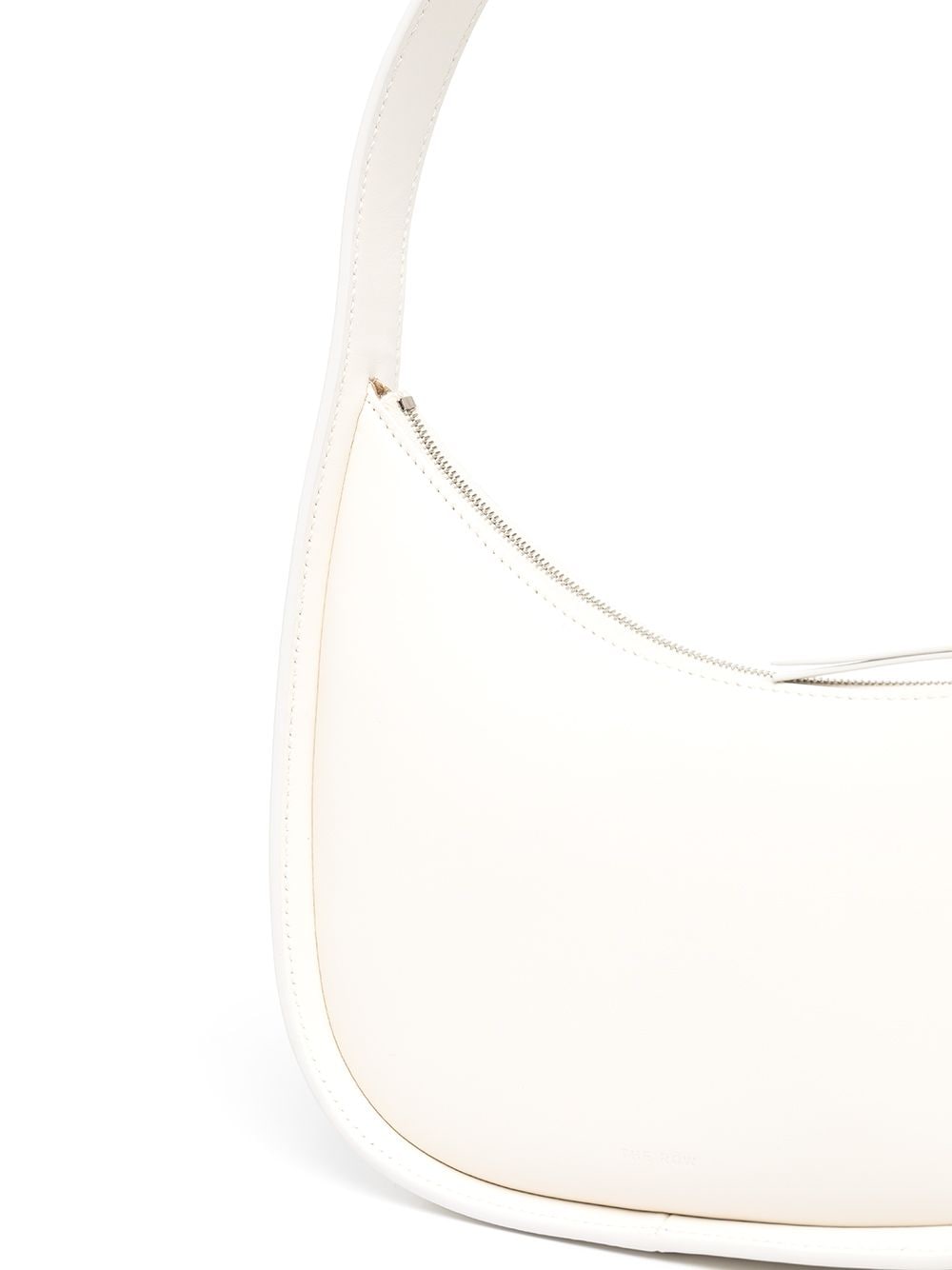 The Row THE ROW- Half Moon Leather Shoulder Bag