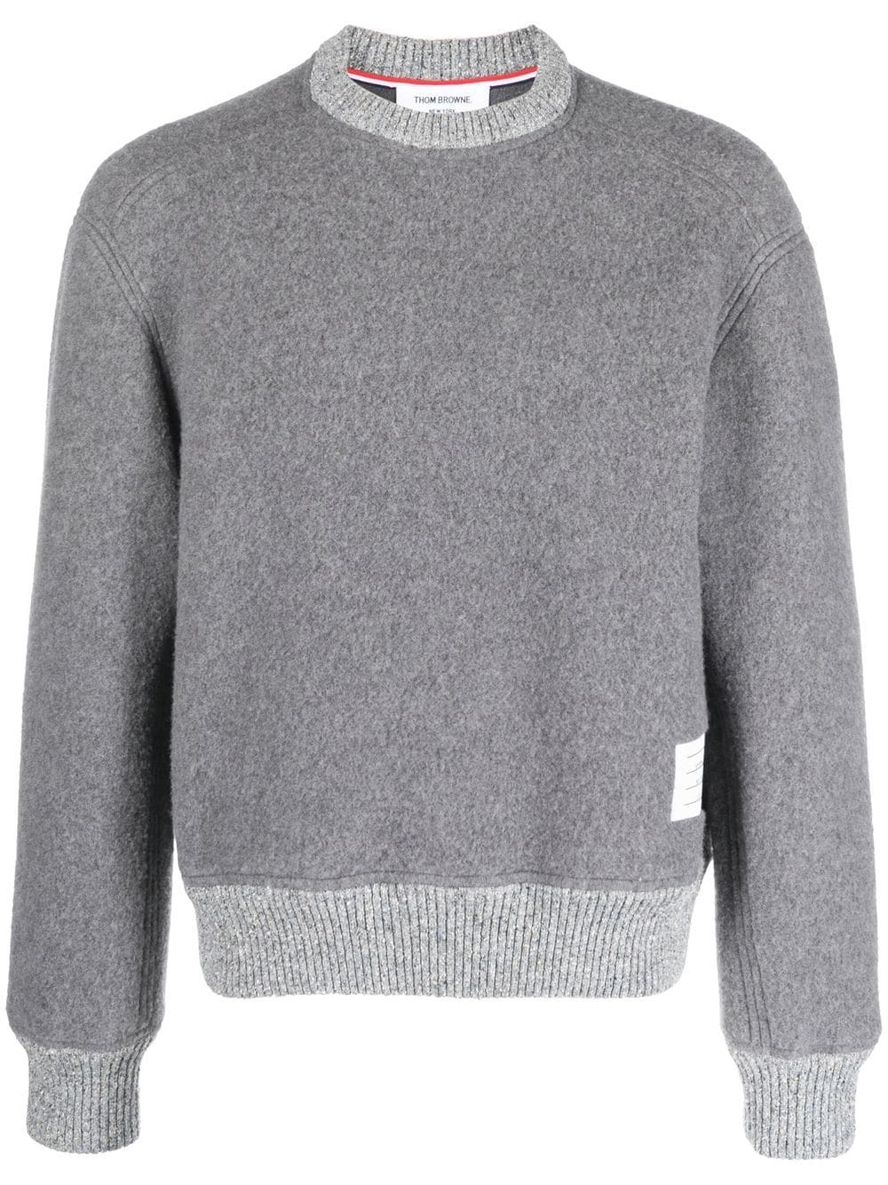 Thom Browne THOM BROWNE- Wool Crewneck Jumper