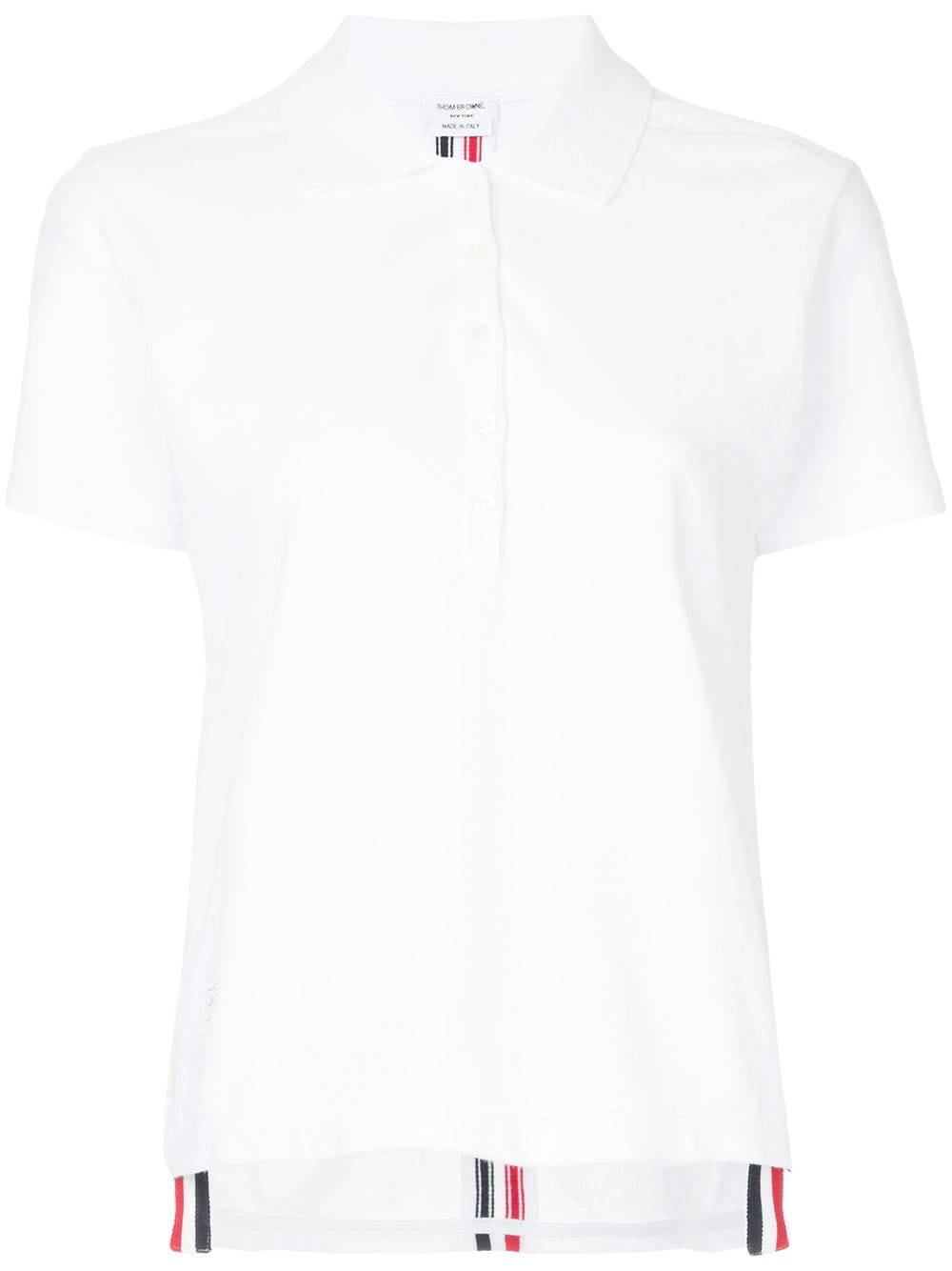 Thom Browne THOM BROWNE- Rwb Cotton Polo Shirt