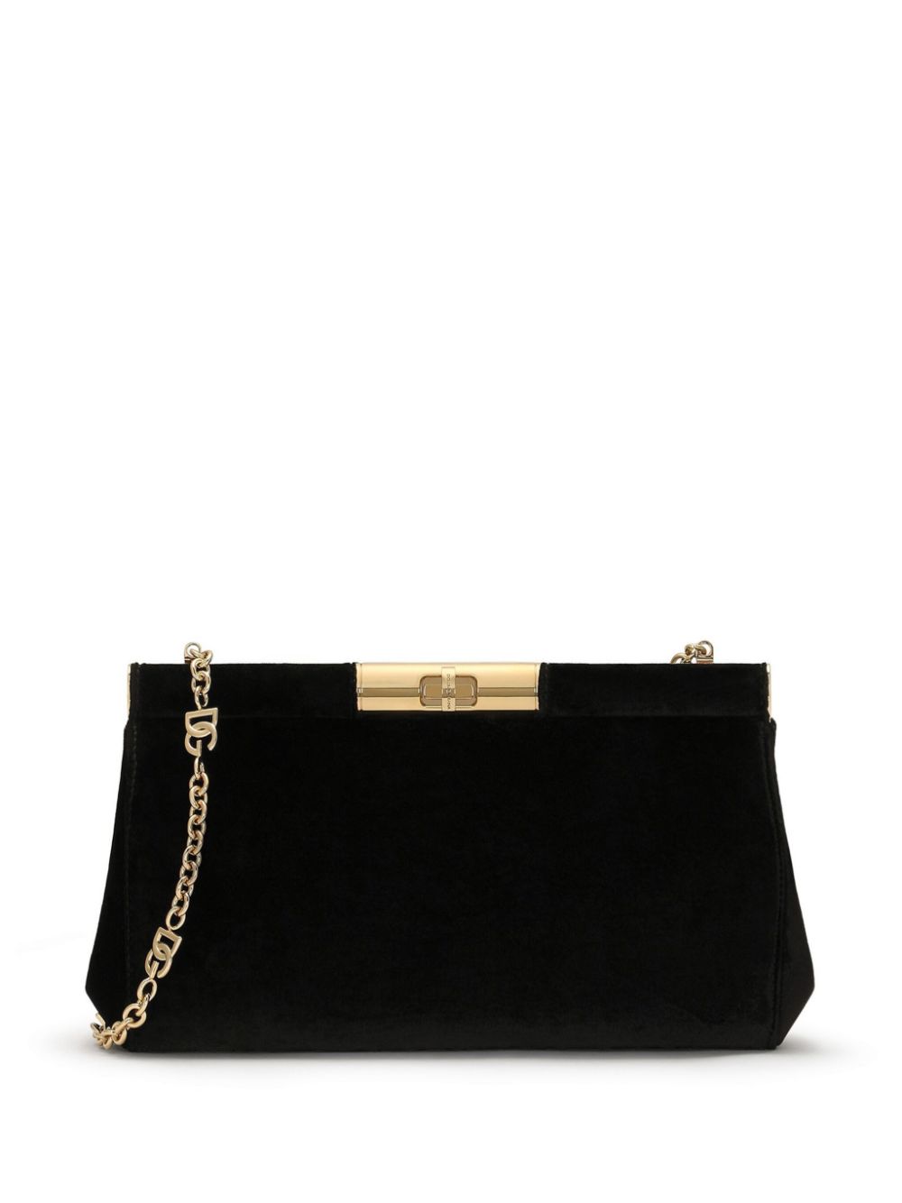 Dolce & Gabbana DOLCE & GABBANA- Velvet Shoulder Bag