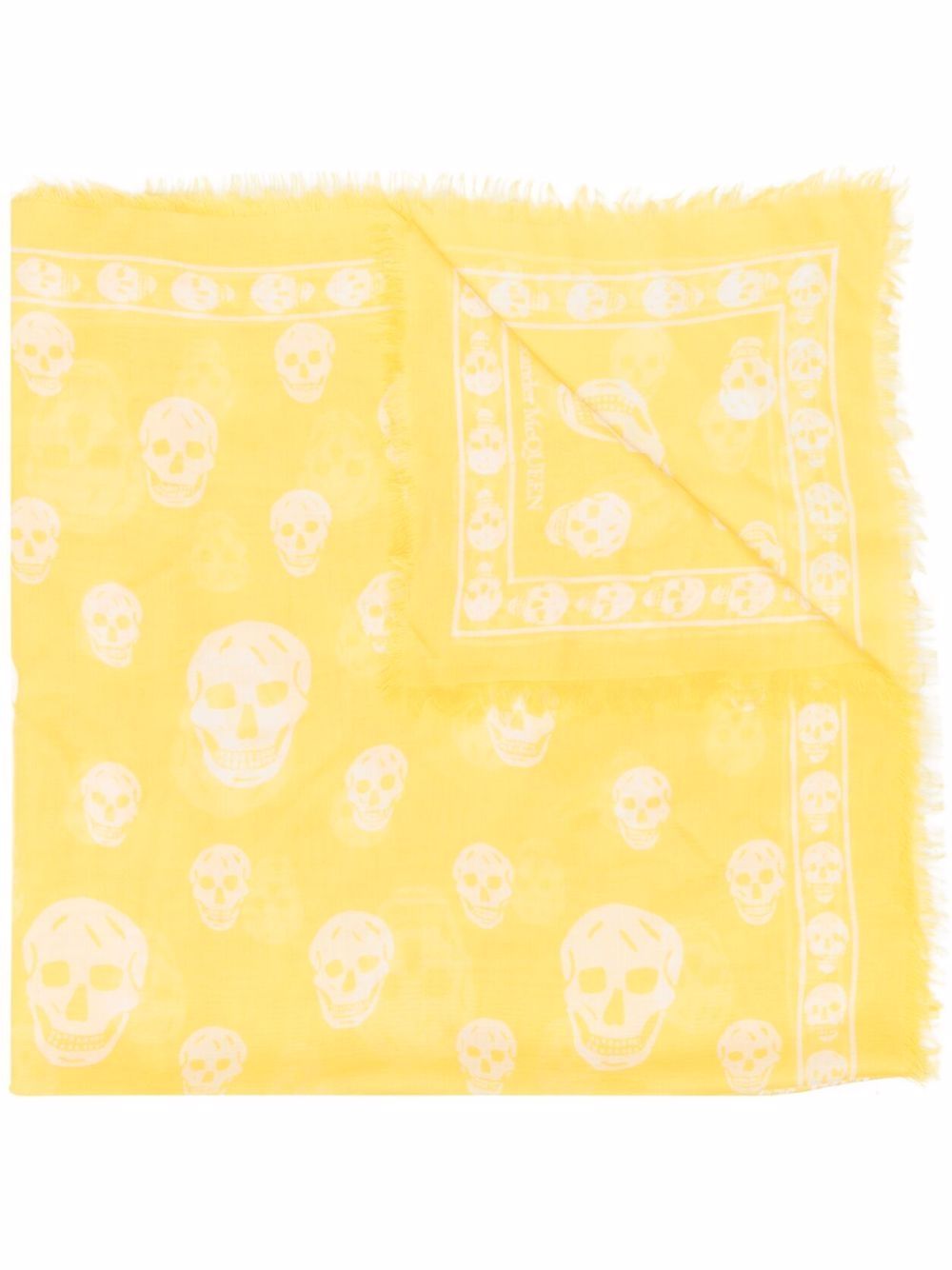 Alexander McQueen ALEXANDER MCQUEEN- Skull Print Scarf