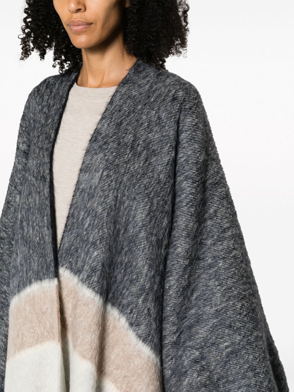 Brunello Cucinelli BRUNELLO CUCINELLI- Cashmere Blend Poncho