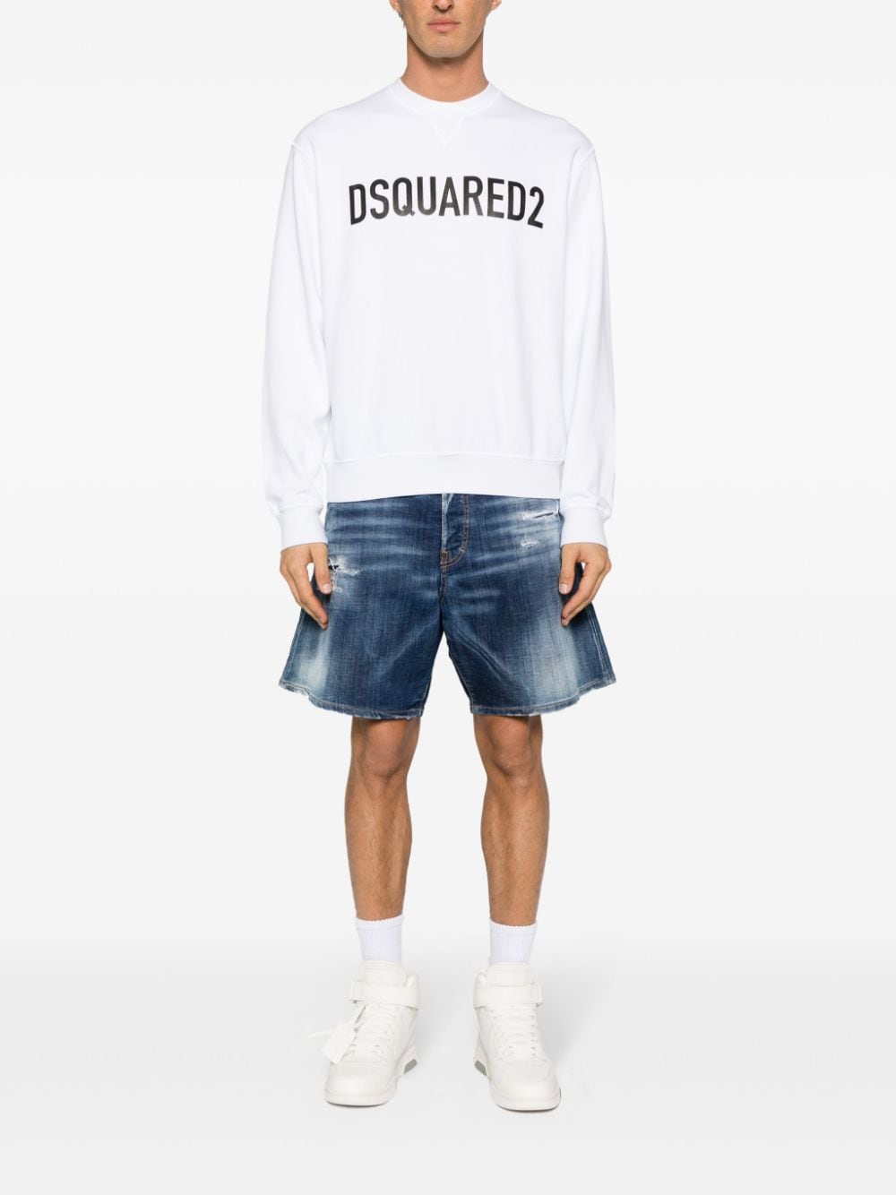 Dsquared2 DSQUARED2- Logo Cotton Sweatshirt