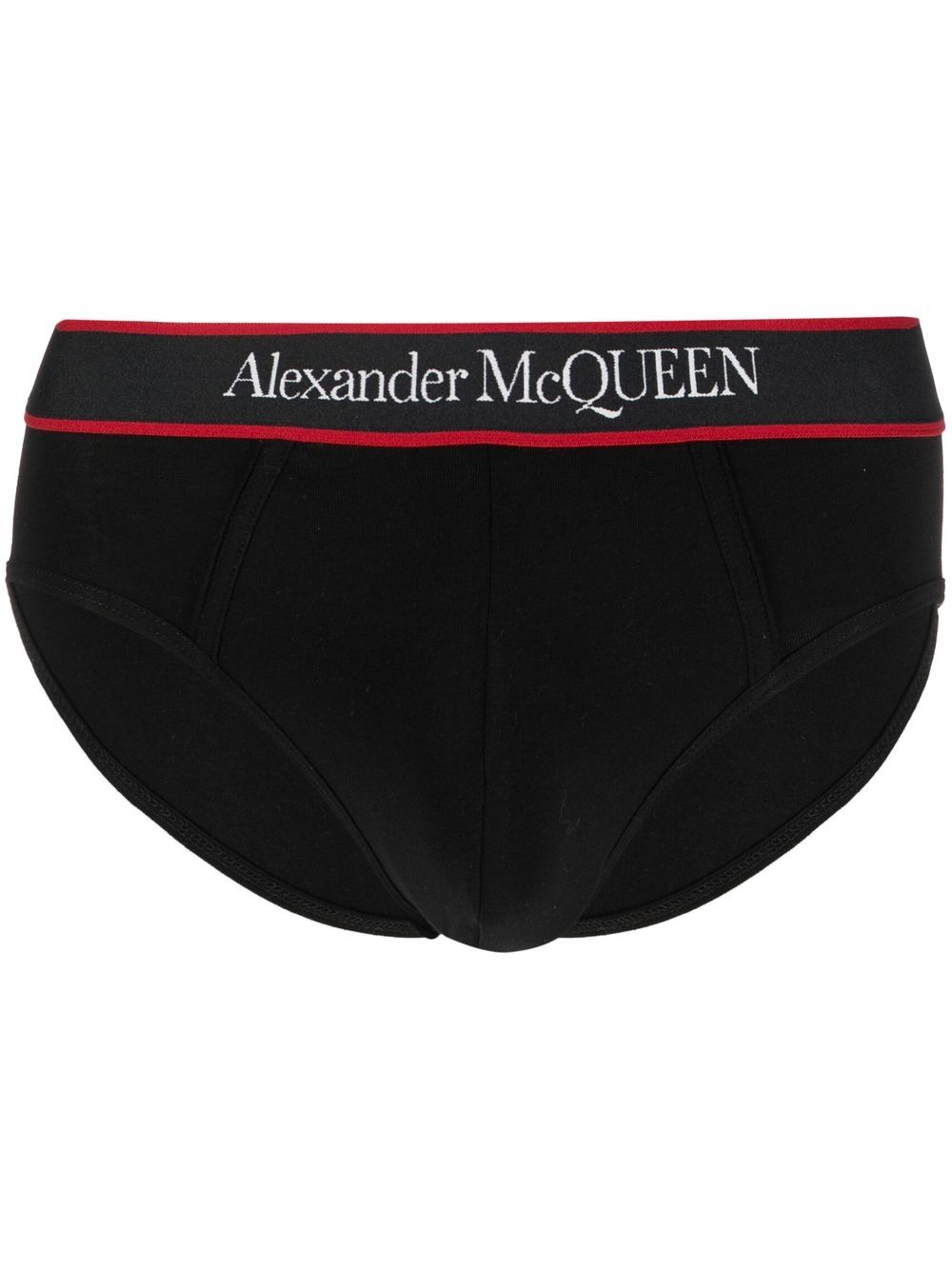 Alexander McQueen ALEXANDER MCQUEEN- Logo Cotton Briefs