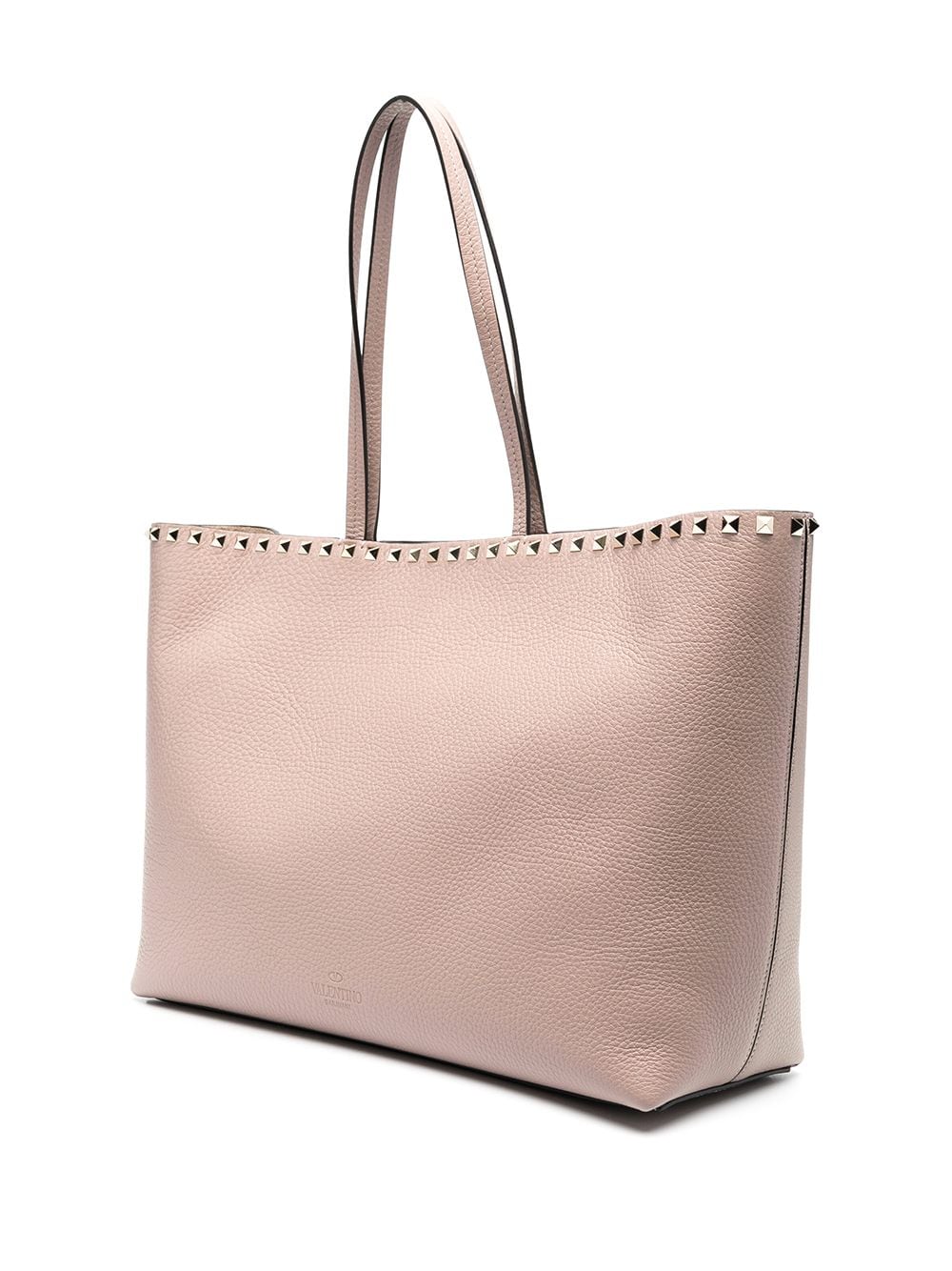 VALENTINO GARAVANI VALENTINO GARAVANI- Rockstud Leather Tote Bag