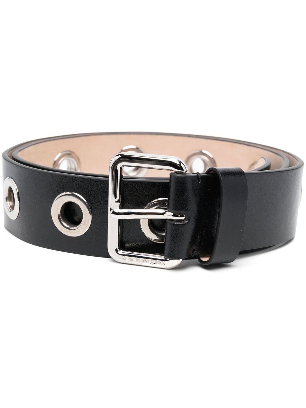 Alexander McQueen ALEXANDER MCQUEEN- Eyelets Leather Belt