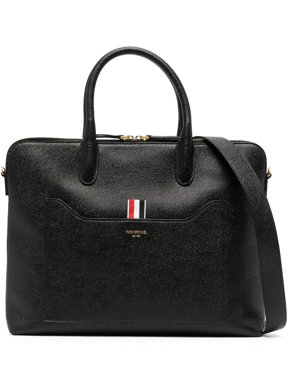 Thom Browne THOM BROWNE- Slim Leather Bag