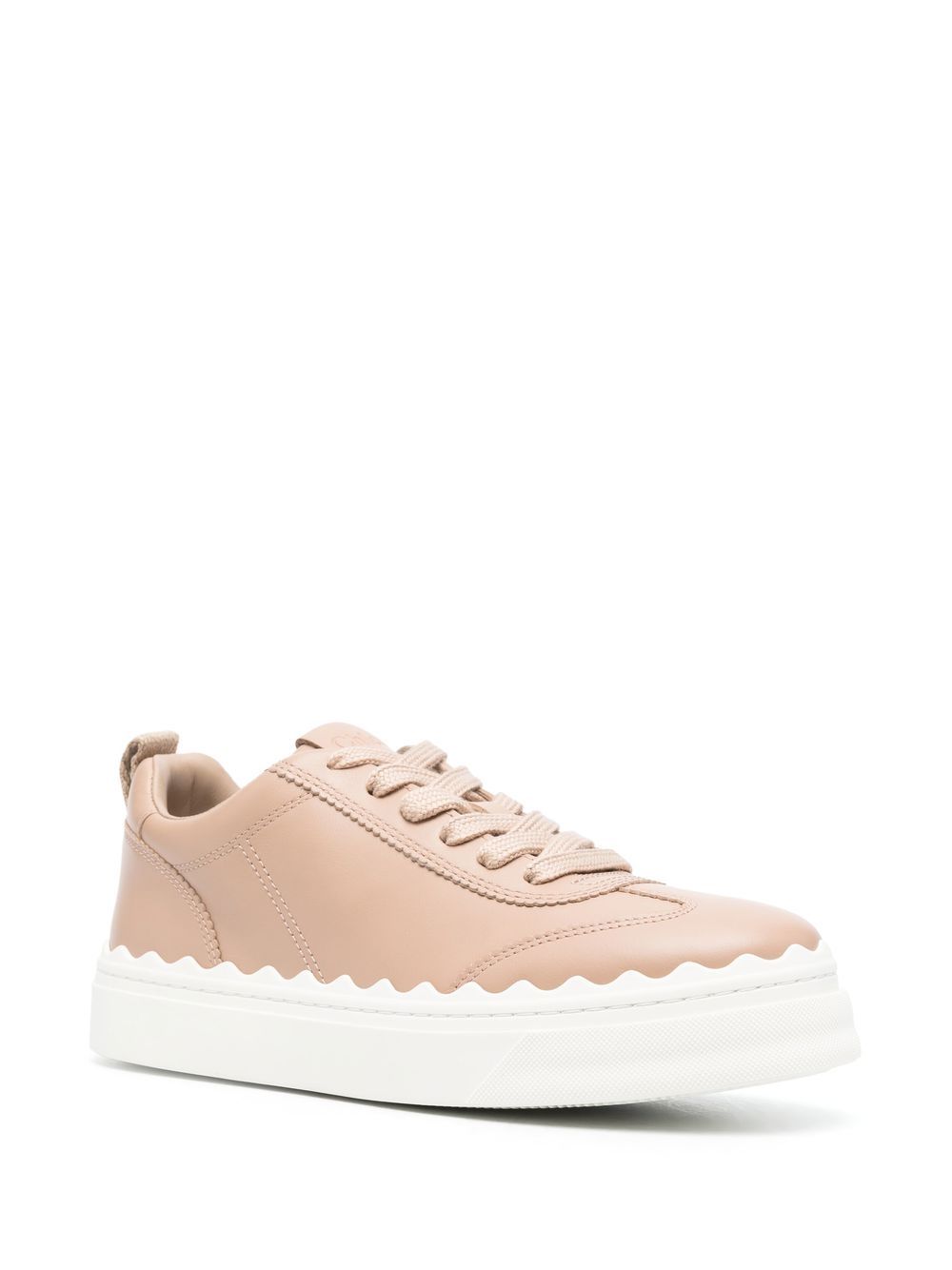 Chloé CHLOÉ- Lauren Leather Sneakers