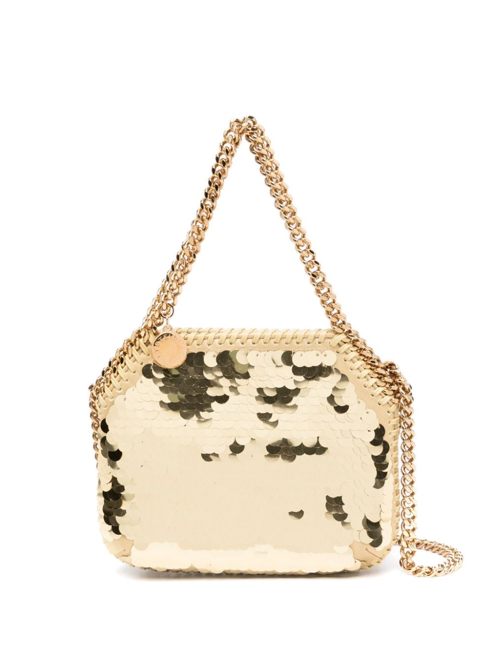 Stella McCartney STELLA MCCARTNEY- Falabella Paillettes Mini Crossbody Bag