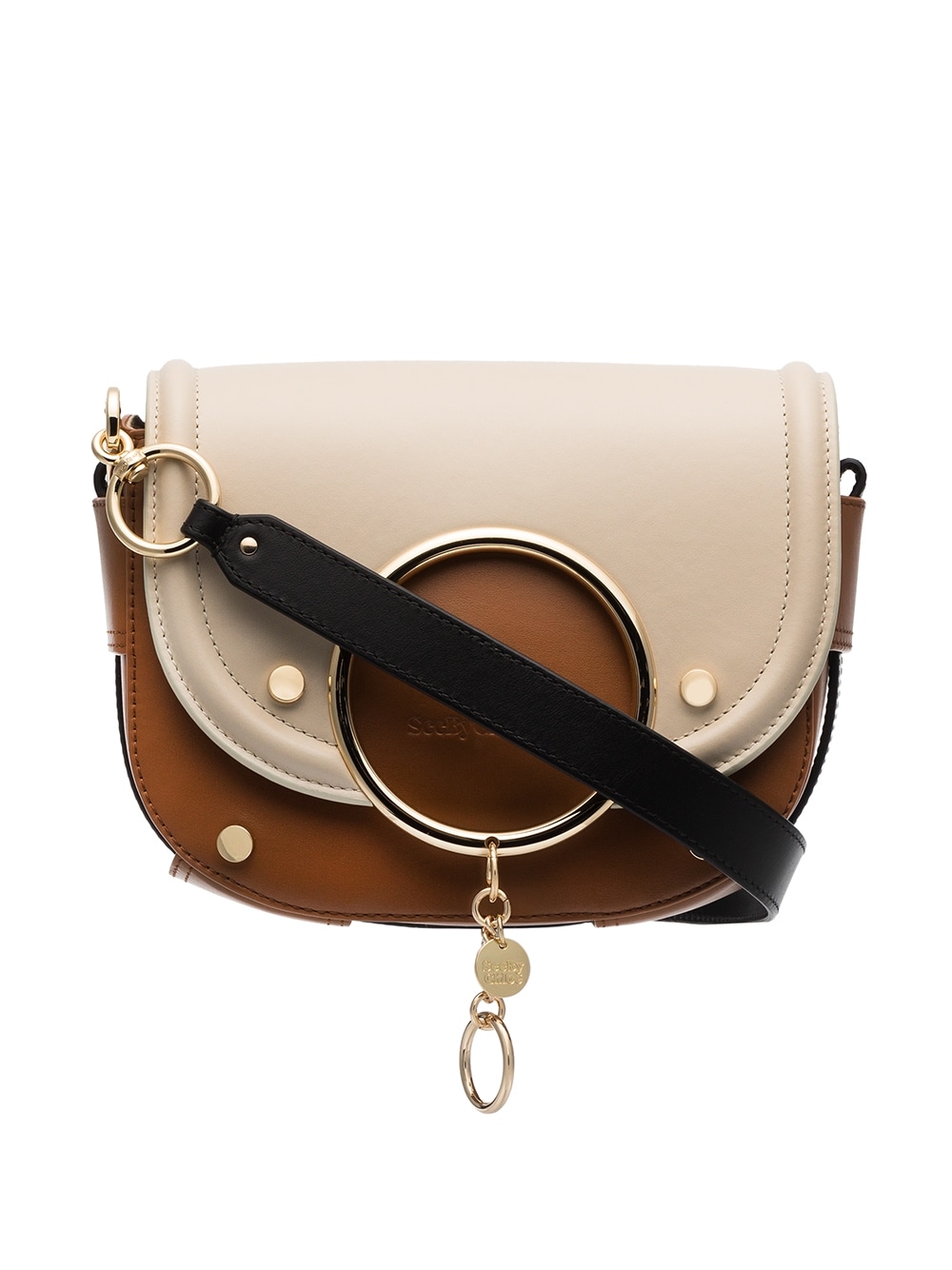 See By Chloé SEE BY CHLOÉ- Mara Mini Leather Crossbody Bag