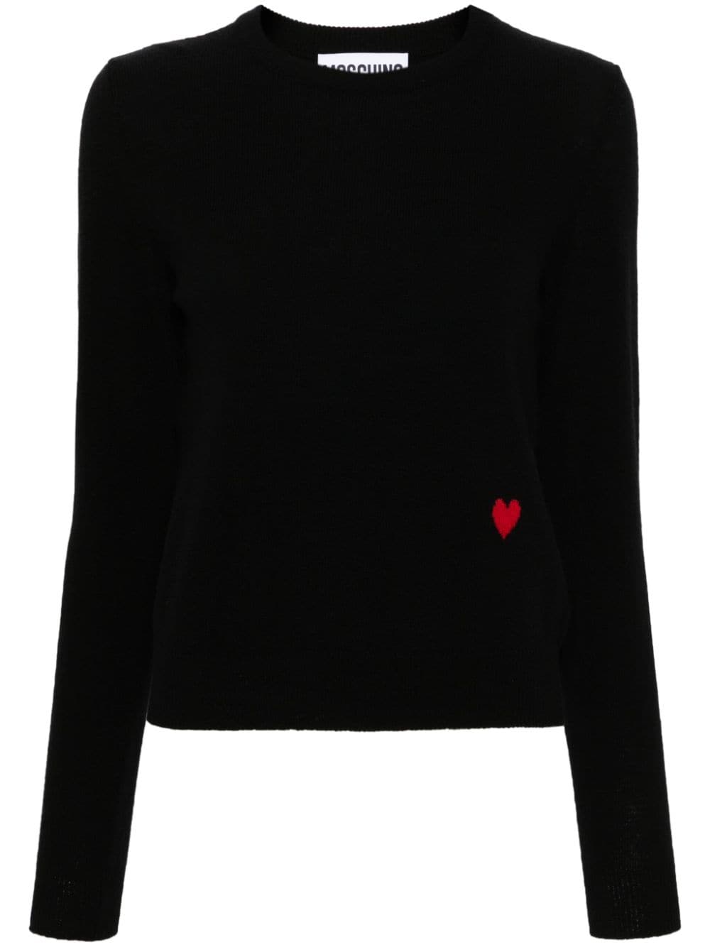 Moschino MOSCHINO- Wool Sweater With Logo