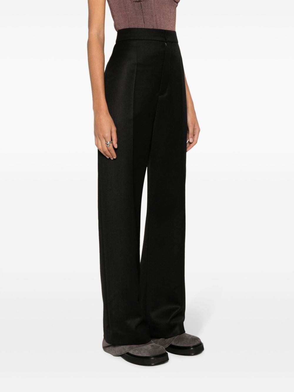 Loewe LOEWE- Wool High Waisted Trousers